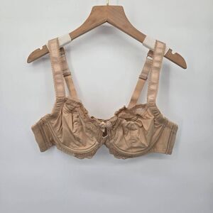 Amoureuse Bra Size 38B Nude Lace Underwire